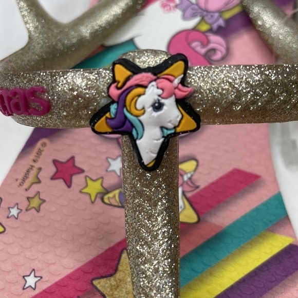 Havaianas Freedom My Little Pony Sandals Size 3/4Y NWT - Picture 8 of 9